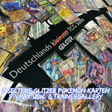 5 seltene GLITZER Pokemon Karten - V/VMAX usw. & Trainergallery