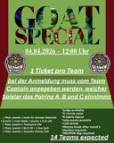 GOAT Special Vol. 3 - 3vs3 - 04.04.2026