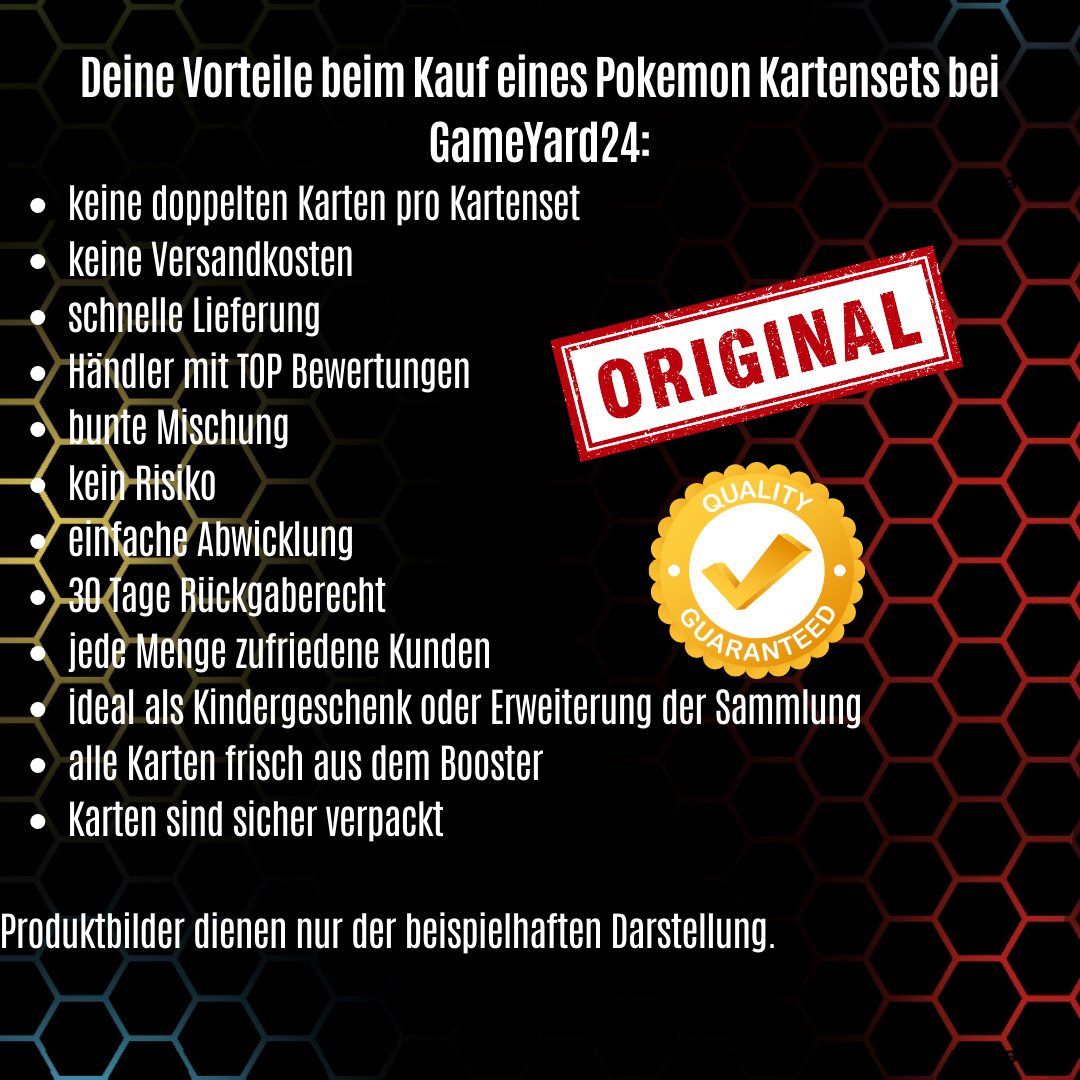 Pokémon Karten Sammlung 110 Stück – Für Einste Produktbild-Vorschau 2