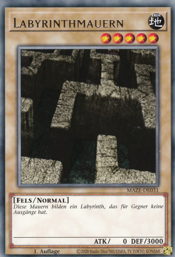 Labyrinthmauern MAZE-DE031 NM Rare