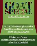 GOAT SPECIAL 13.12.2025 12 Uhr