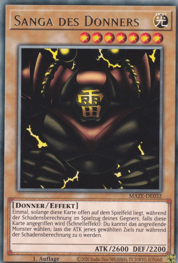 Sanga des Donners MAZE-DE032 NM Rare